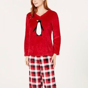 Soft and Playful Penguin Pajama Top